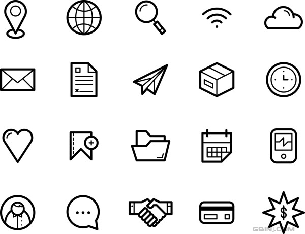 ͼ꣺Simple icon set 