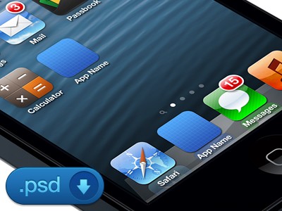 icon export template for iPhone 5 