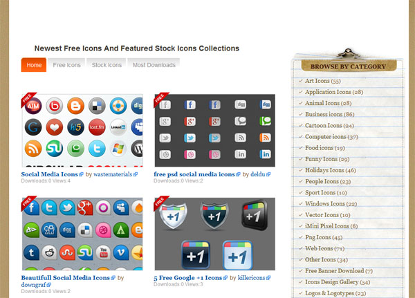 Free Icons Web